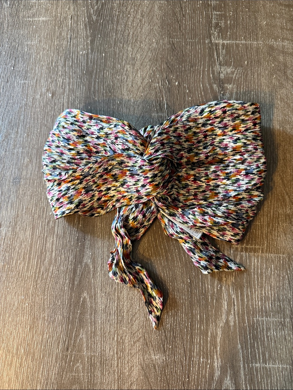 ba&sh Multicolor Knotted Fabric Headband